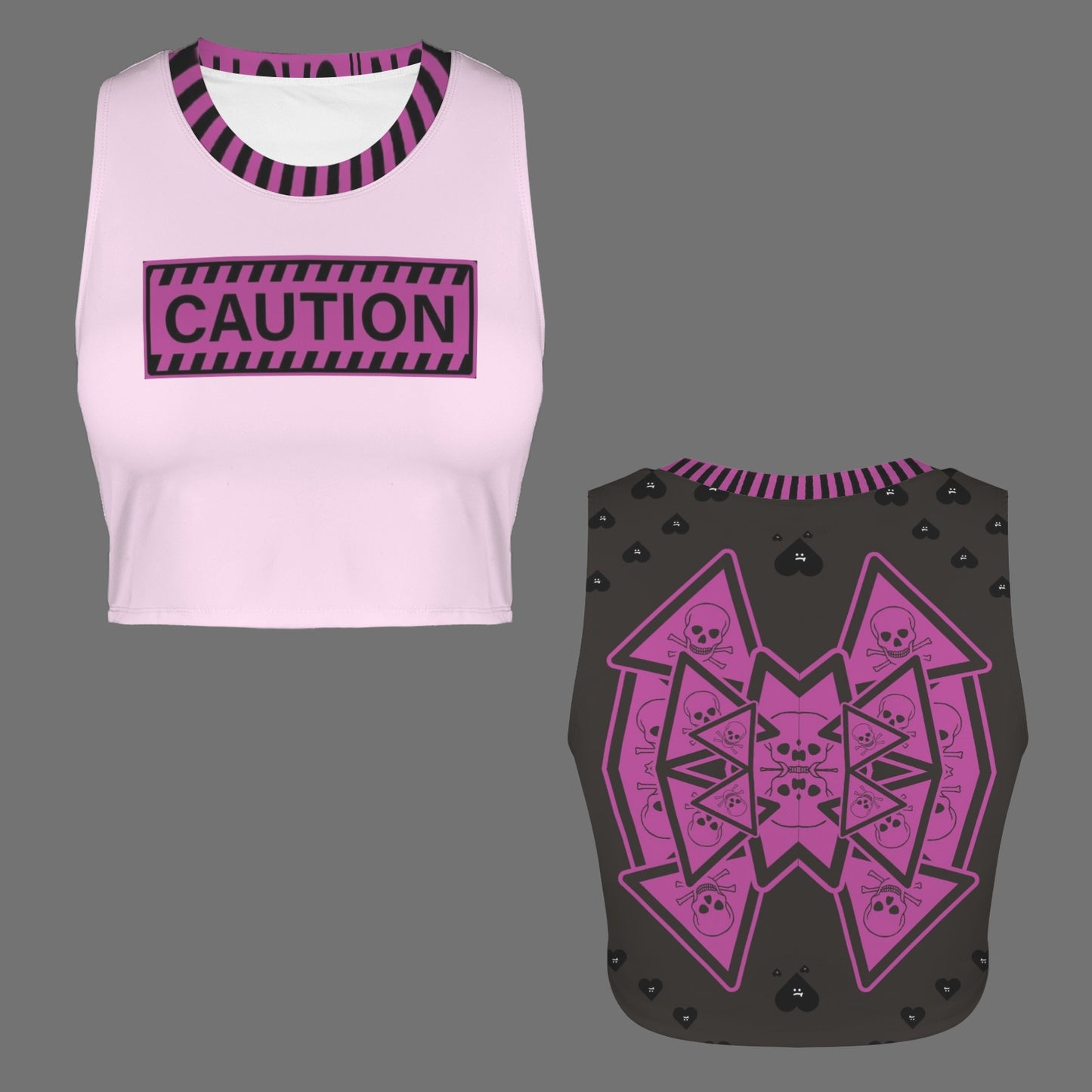 Pinky CAUTION Top Pink