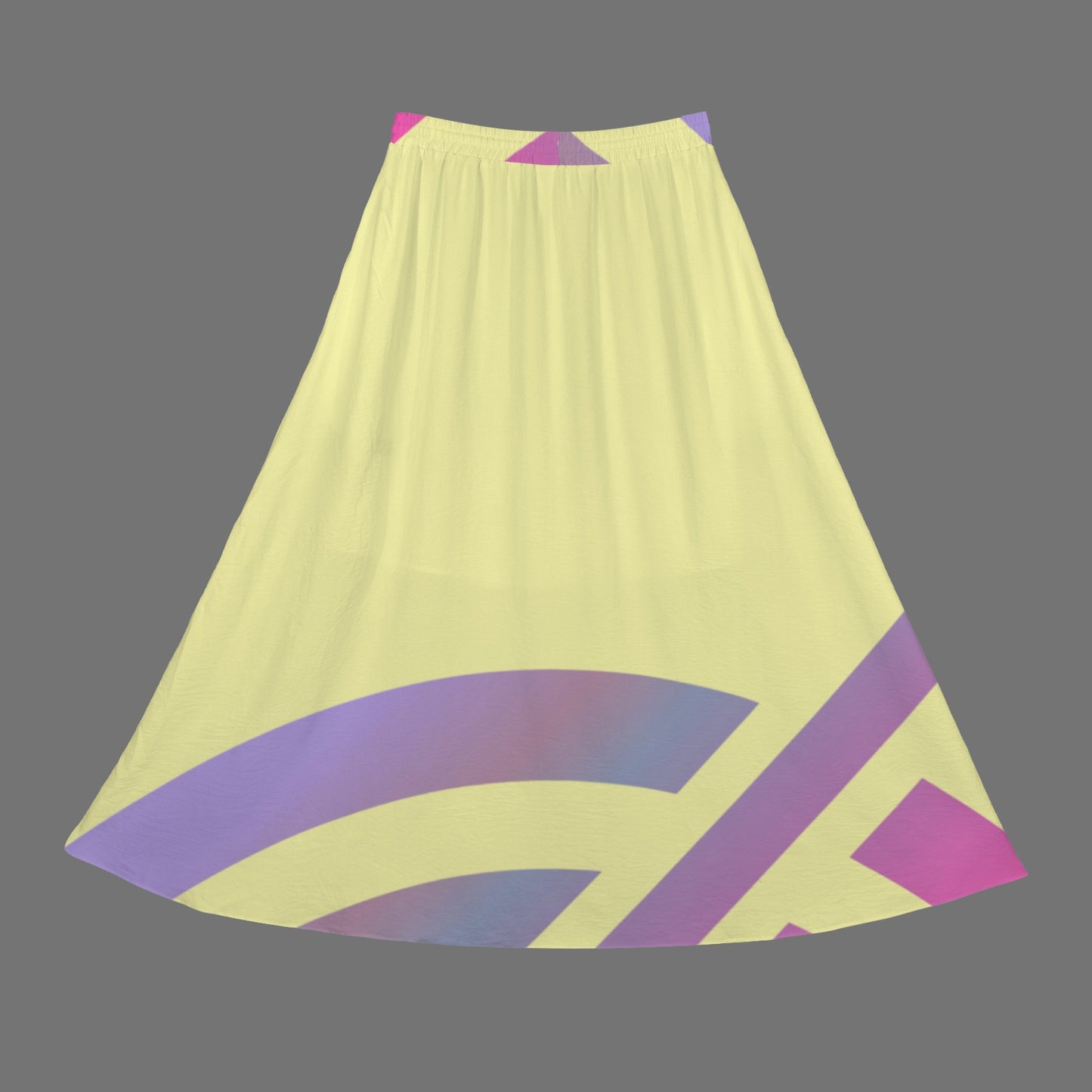 Long Skirt Black Disc