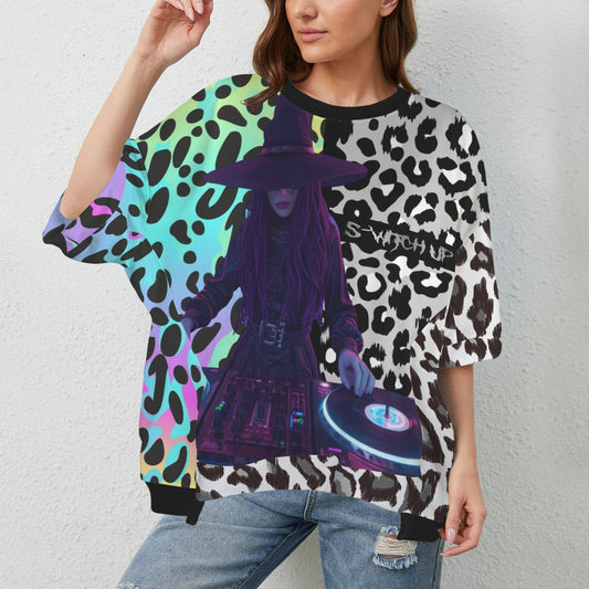 Fear Of Conncetion? Black UnderArm Hem T-Shirt