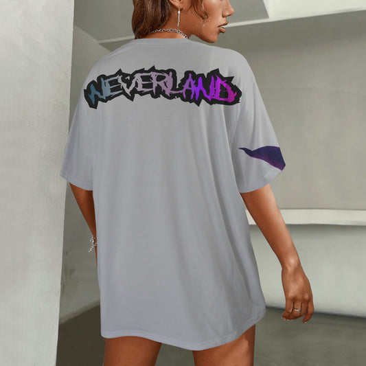 RANSIE IN NEVERLAND FIGURE T-SHIRT DJ GREY