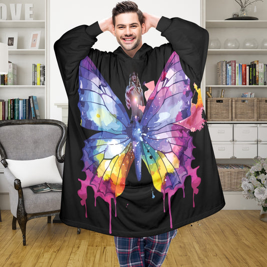 Wearable Hooded Blanket Ransie