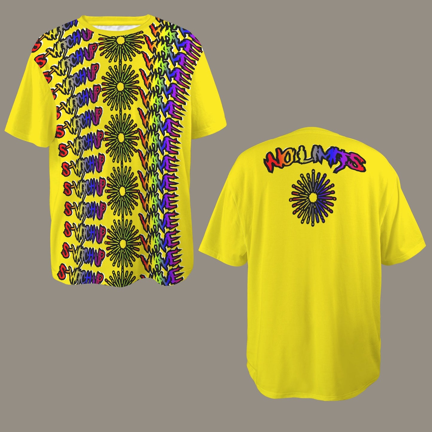 S-WITCH UP WAVE LOGO MULTI YELLOW