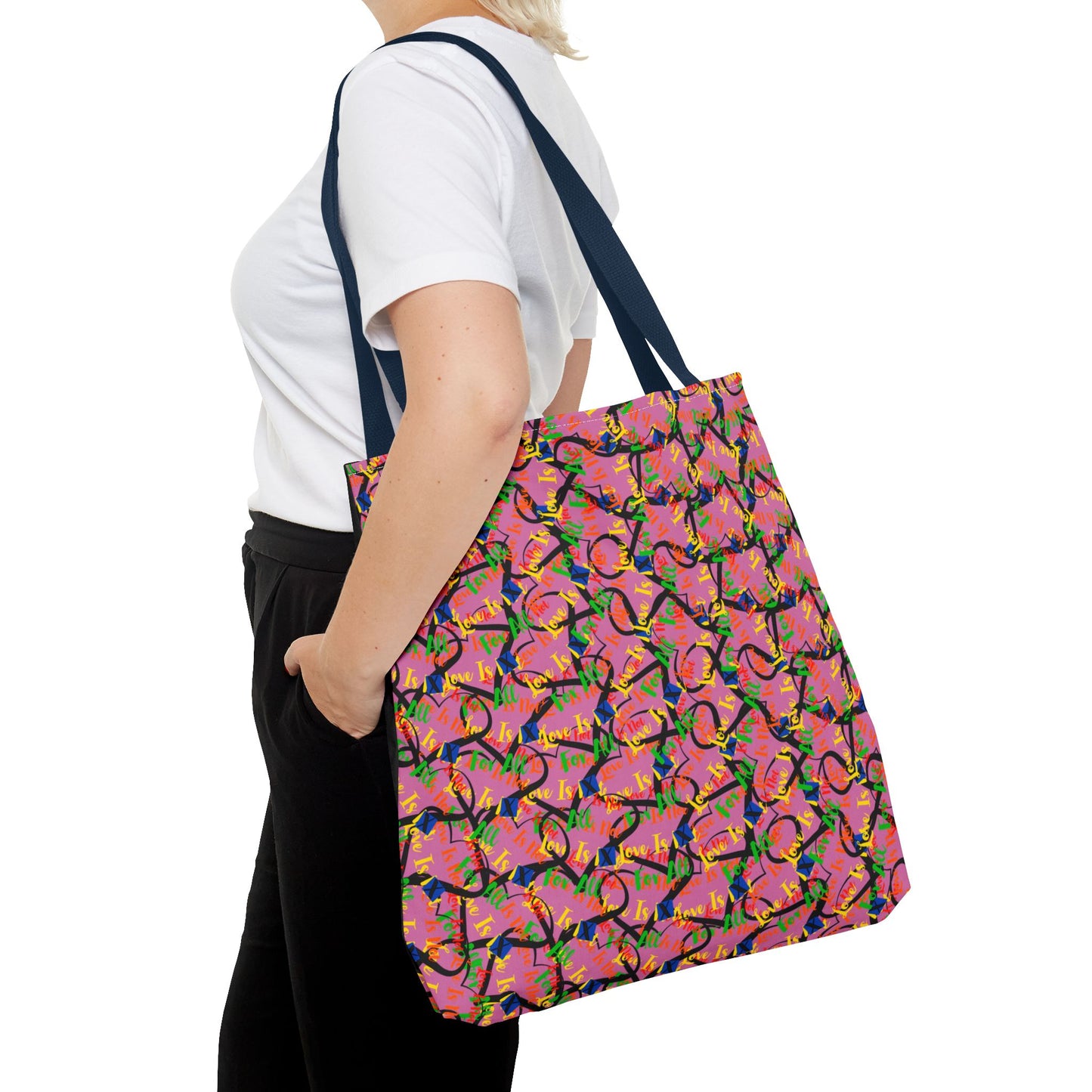 LINFA Chaos Tote Bag Pink (Made in Germany)