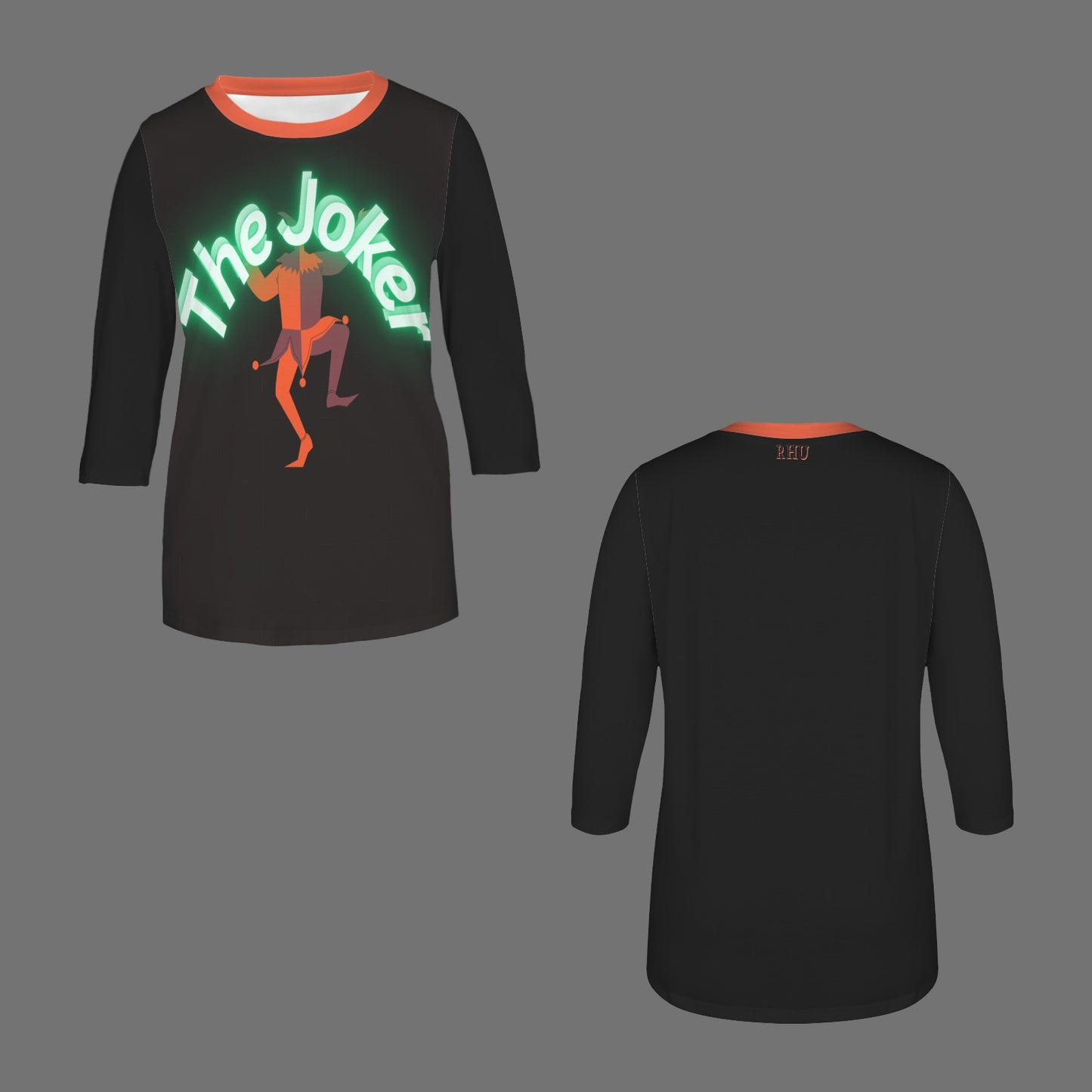 Joker T shirt Black Sleeve