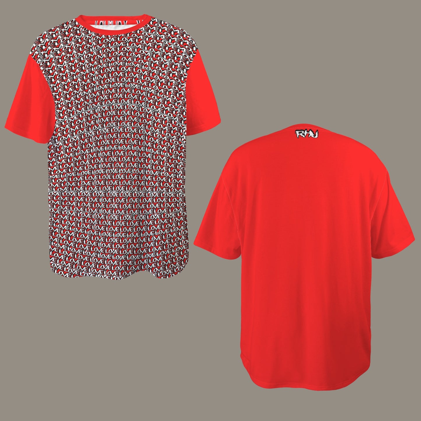 SE SON ROSE - RED LOVE WALL SMALL LOVE 2 - WHITE