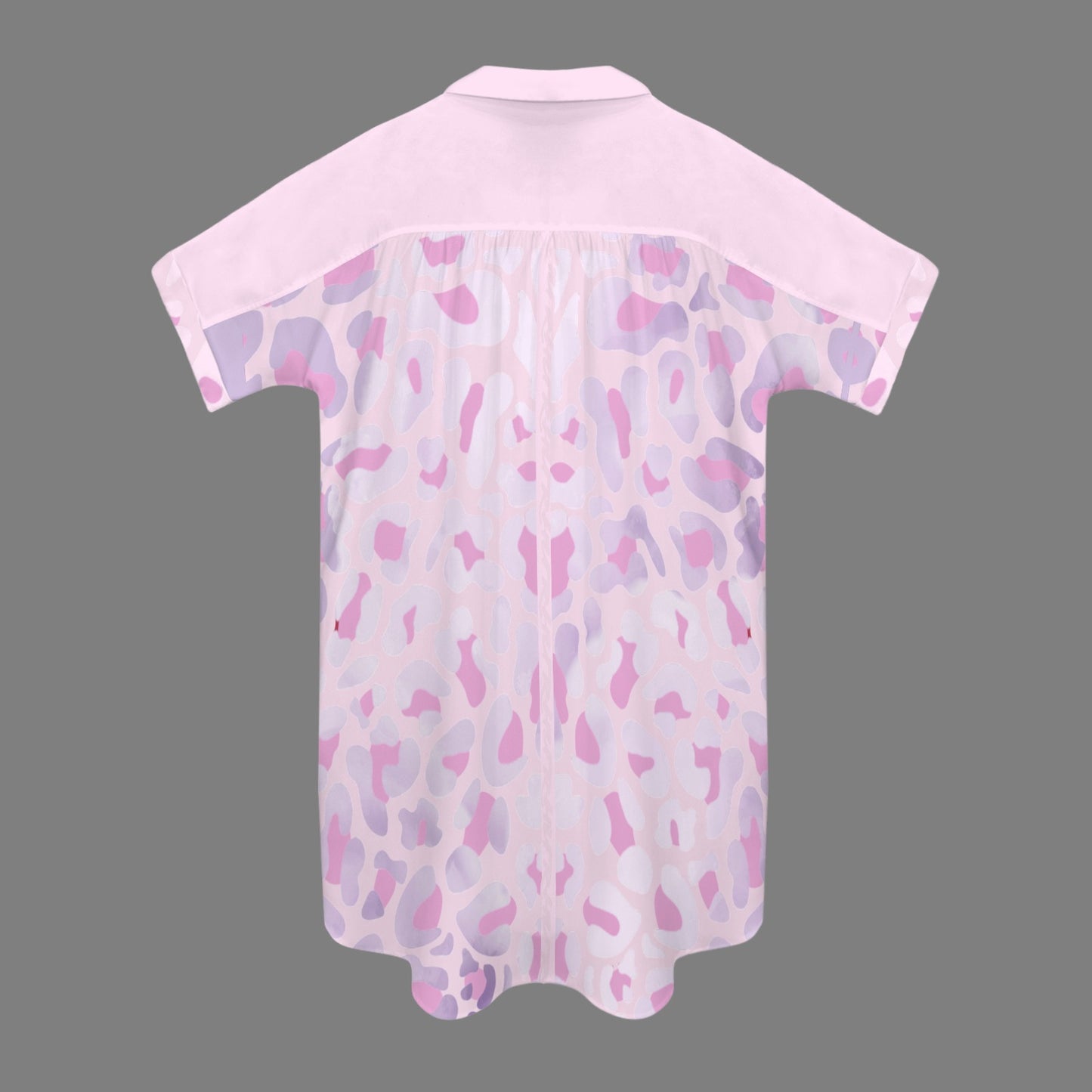 Pink Liliac LeopardT-Shirt Dress RHU pattern light