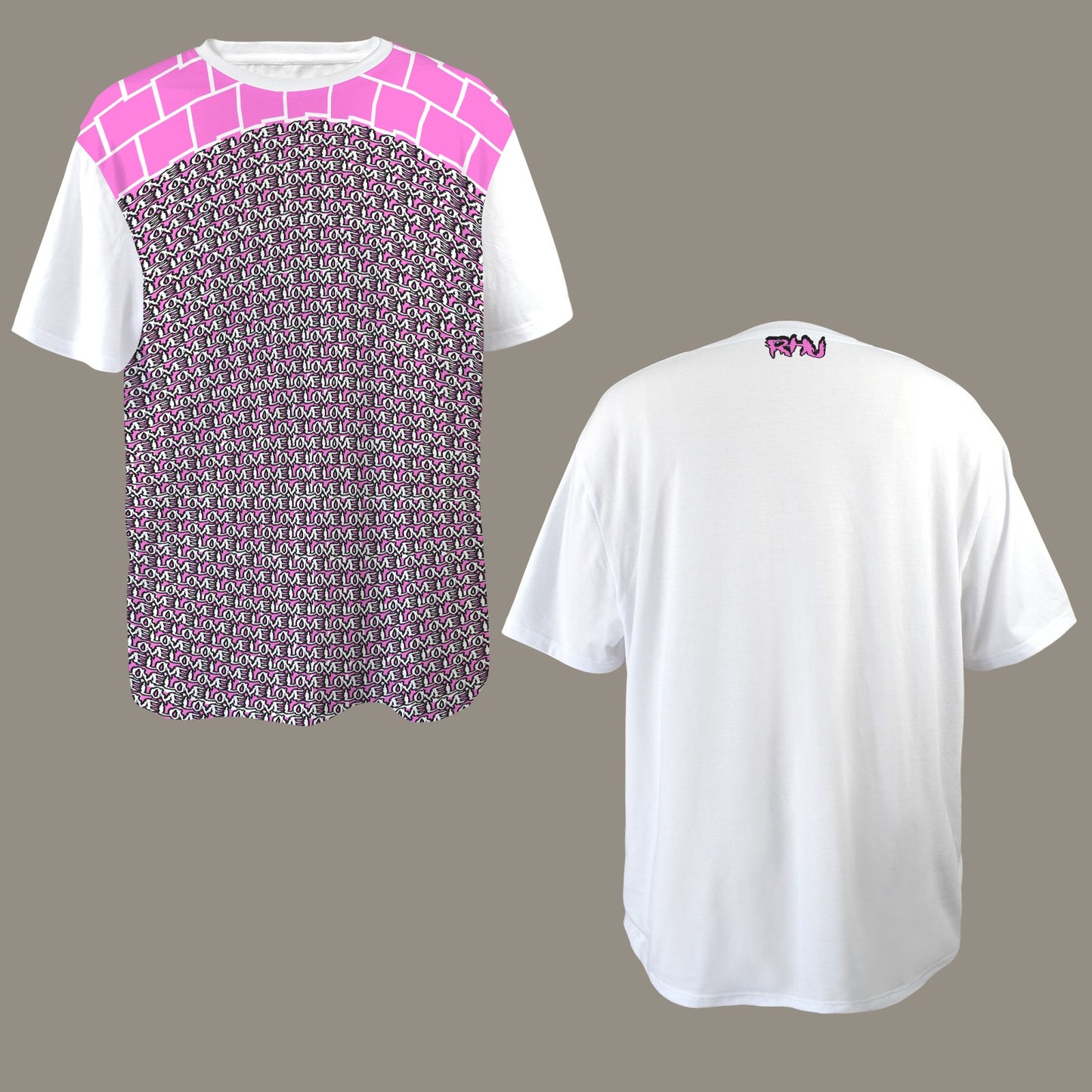 SE SON ROSE - RED LOVE WALL SMALL LOVE 2 - WHITE