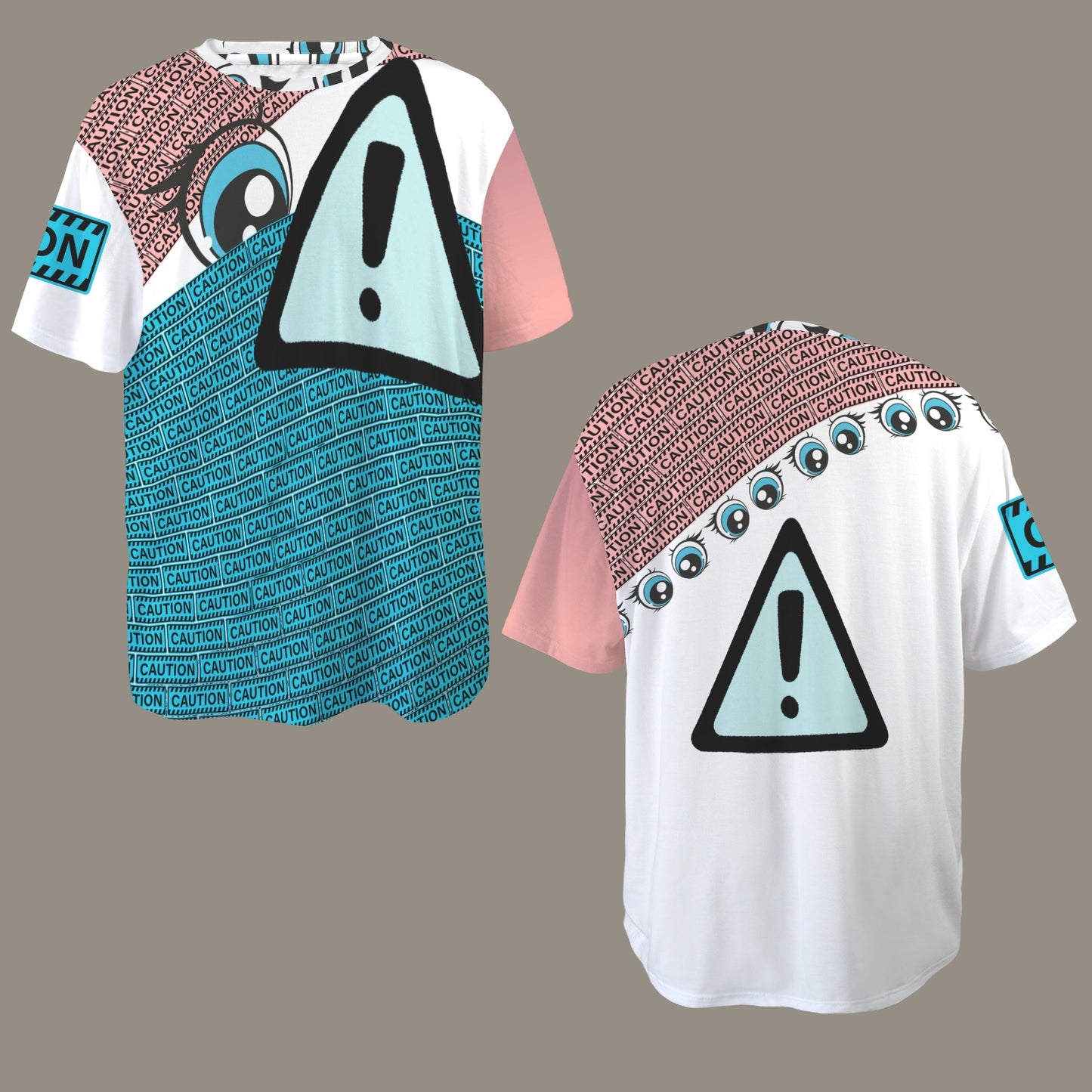 CAUTION T-Shirt Blue Eyes