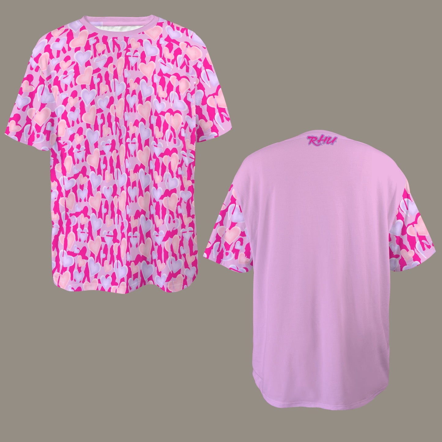 Mosquitoes HEARTS T-SHIRT Hot PInk