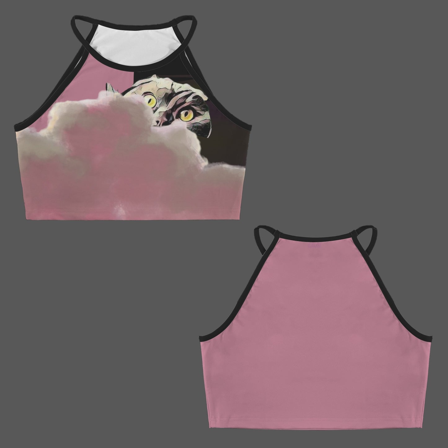 Jimmy Cloud Tank Top Light Mauve Black