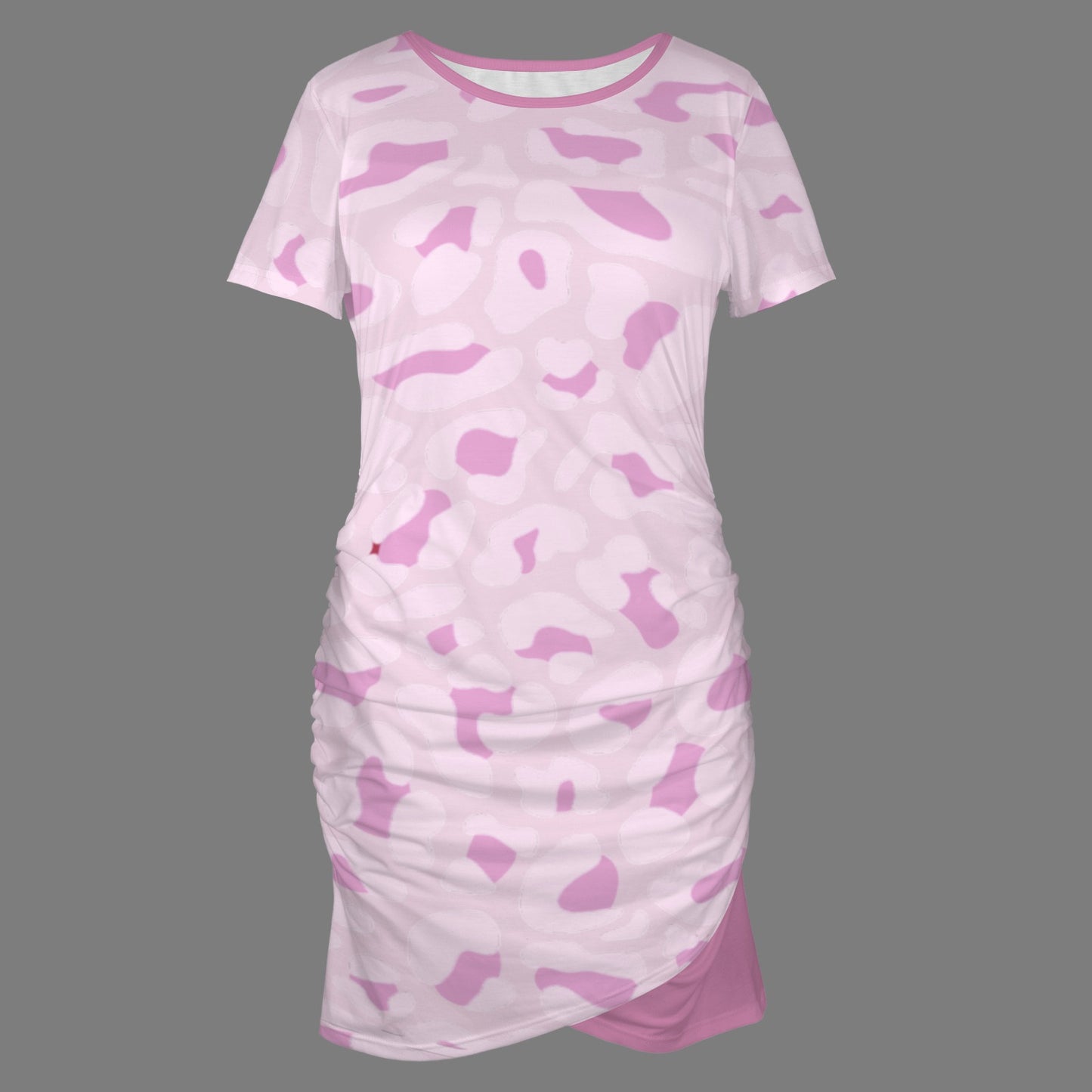 Light Pink Leopard Bodycon Dress