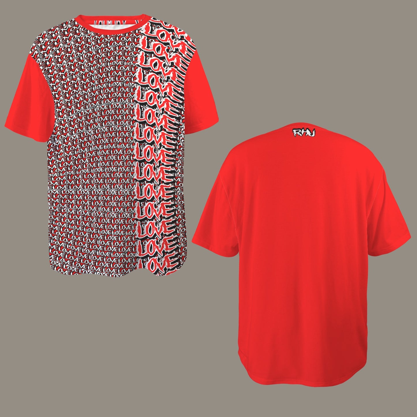 SE SON ROSE - RED LOVE WALL SMALL LOVE- WHITE