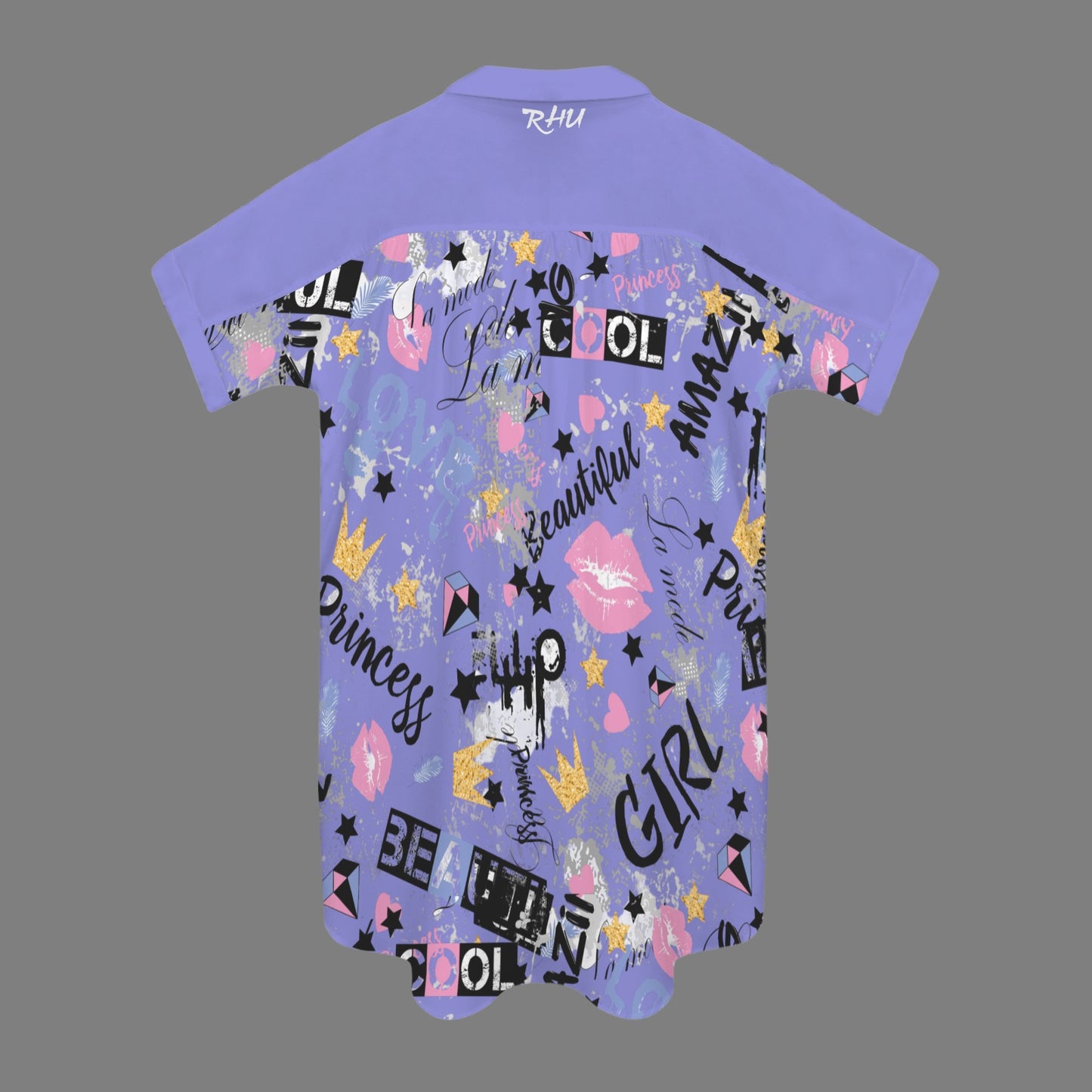 Feel Amazing T-Shirt Dress Glicine