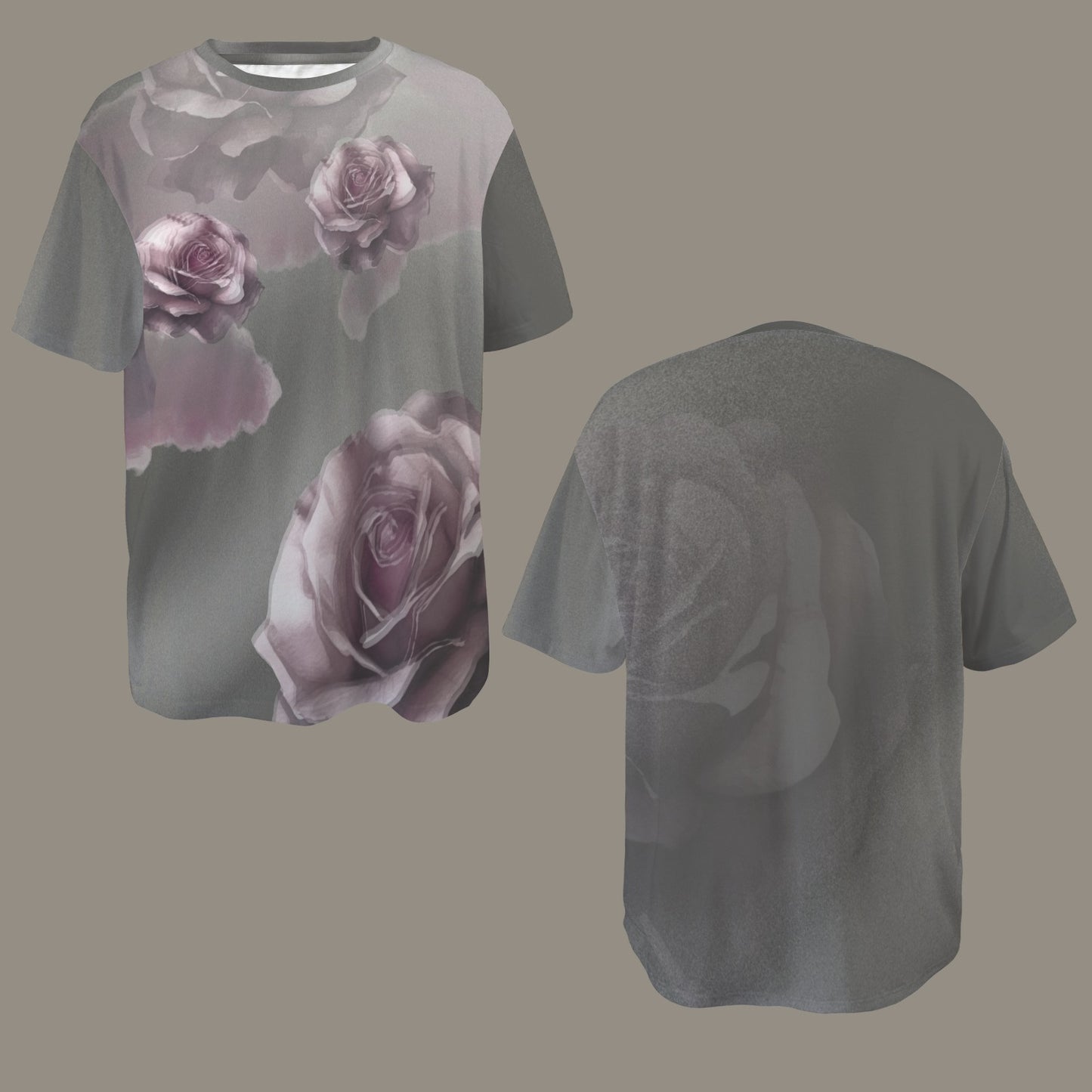 Se Son Rose Fioriranno -Love U till I die Unisex T-Shirt Grey