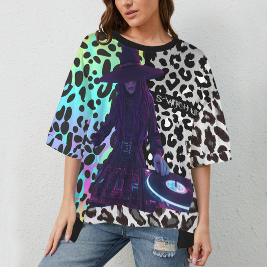 Fear Of Conncetion? Black UnderArm Hem T-Shirt