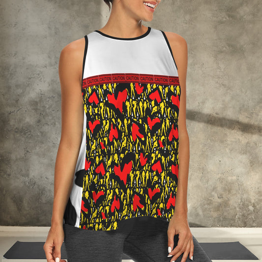 Caution Sport Top White