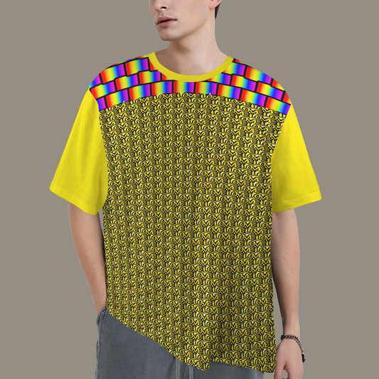 LOVE FLAG YELLOW T-SHIRT