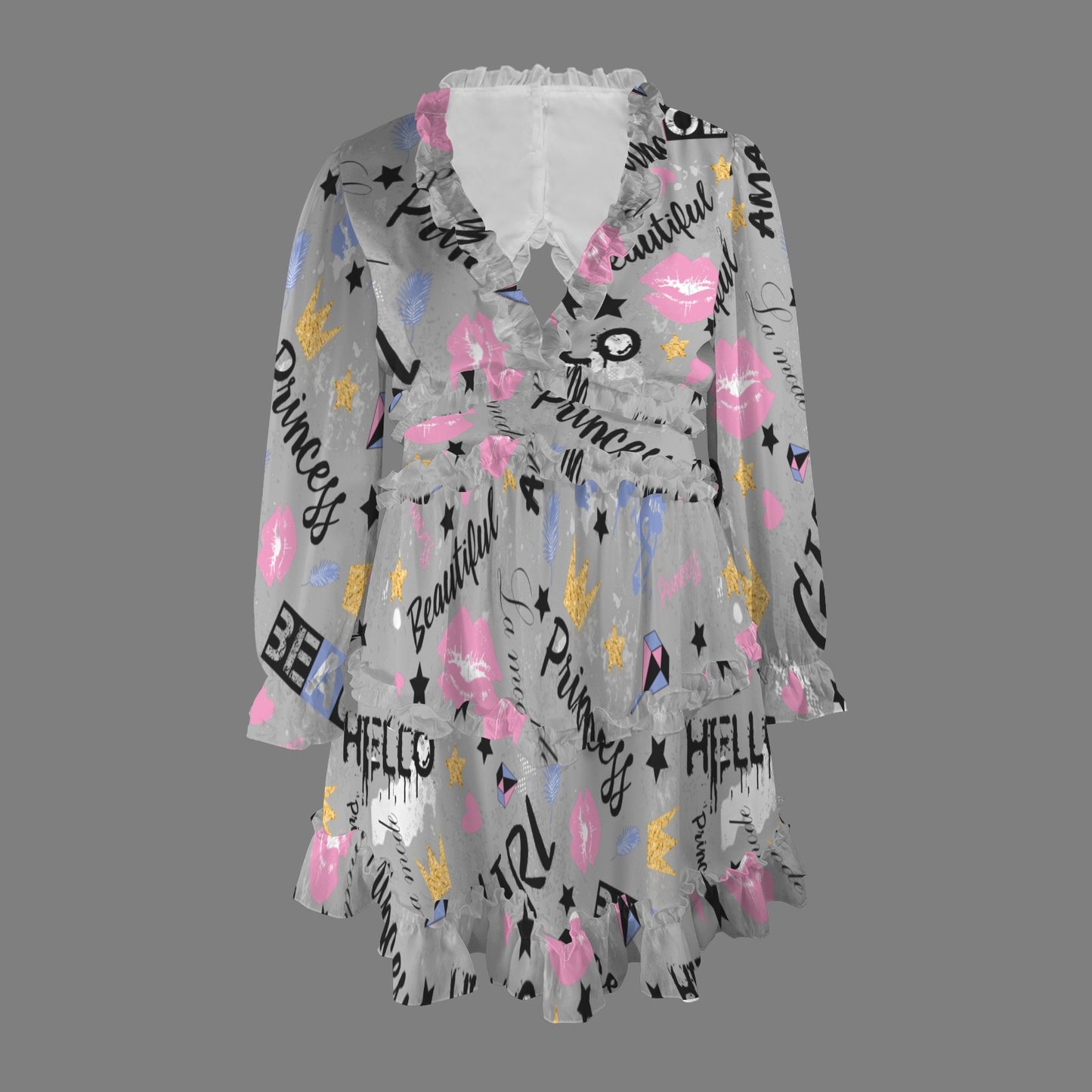 Be Amazing Dress Grey