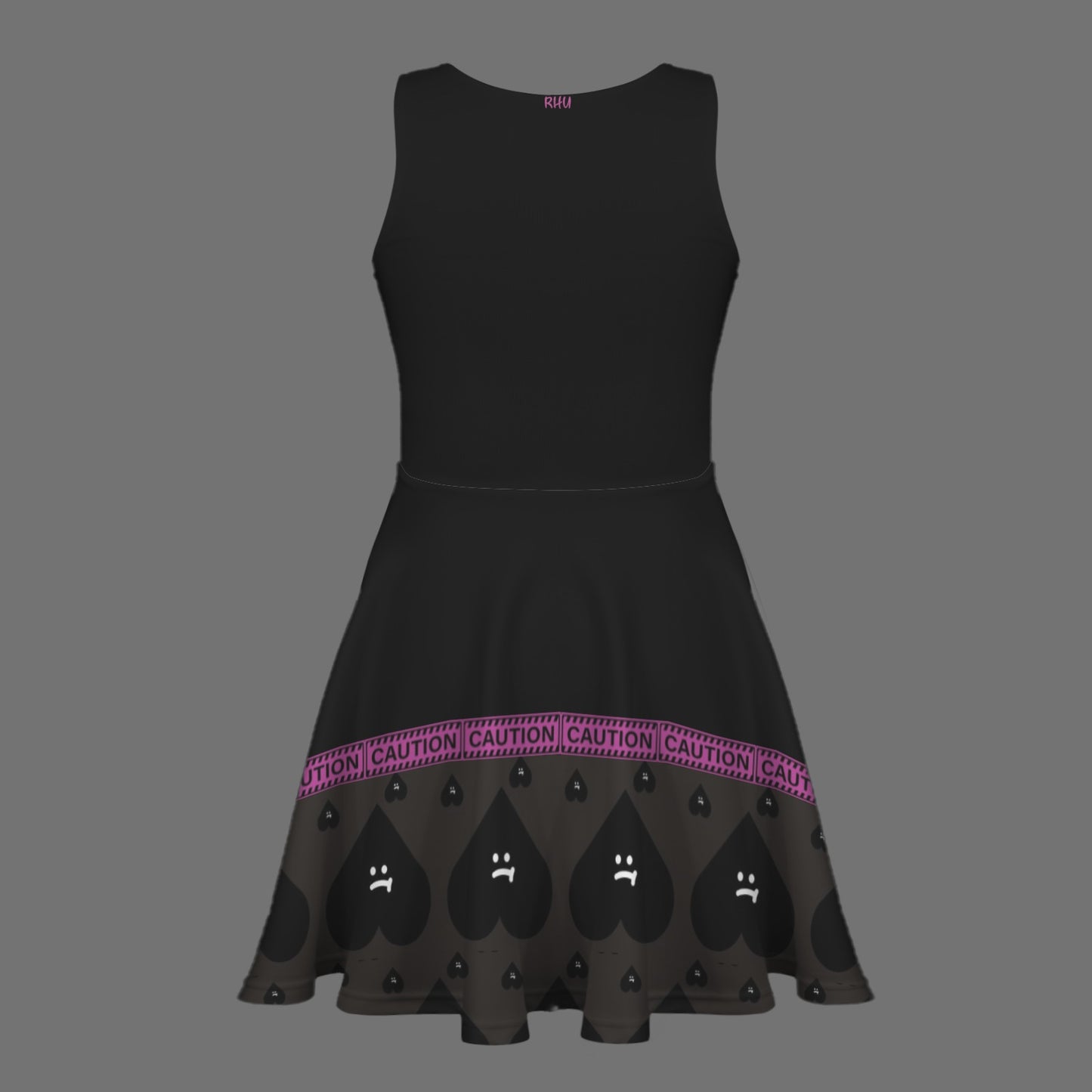 Pinky CAUTION Tank Top dress V2