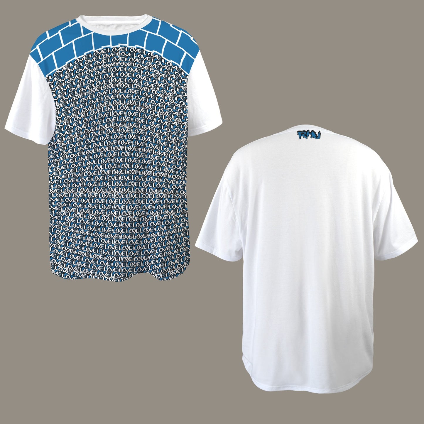 SE SON ROSE - BLUE LOVE WALL SMALL LOVE 2 - WHITE