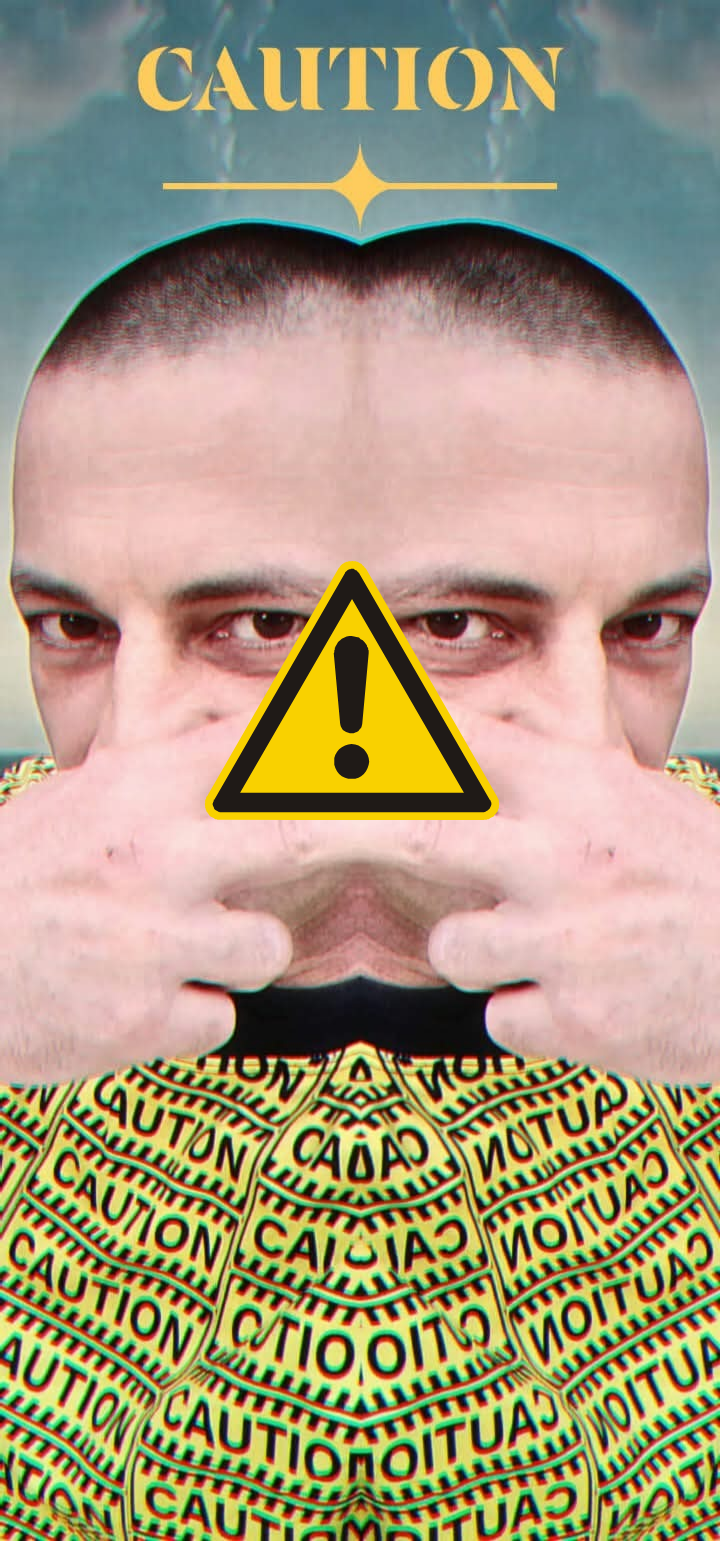 Caution Unisex T-Shirt