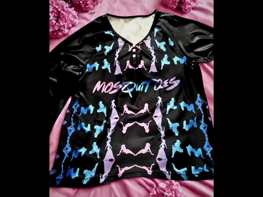 Mosquitoes Long Sleeve Black Shirt