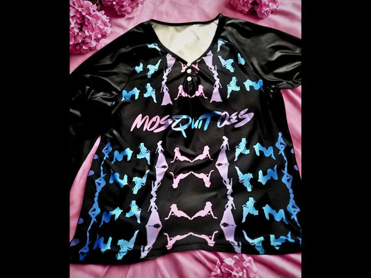 Mosquitoes Long Sleeve Black Shirt