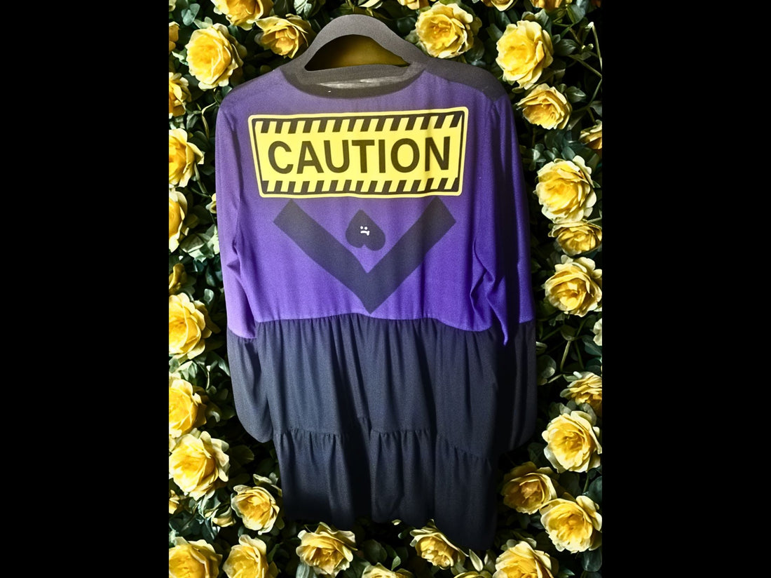 Caution Boho Dress CAUTION Back - Video