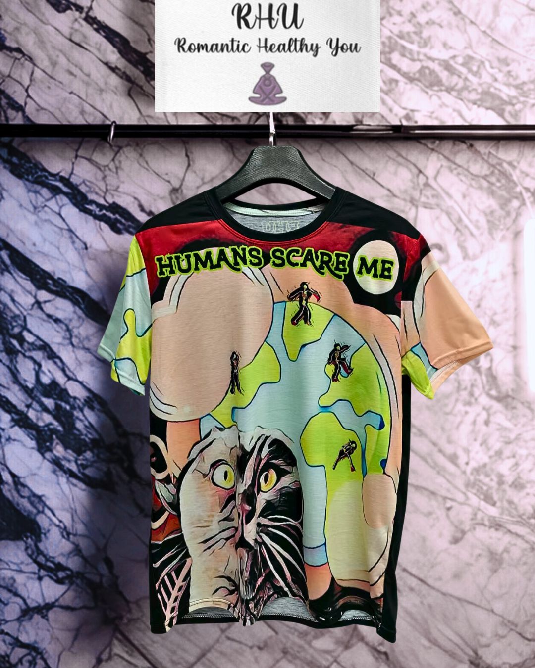 Humans Scare Me Unisex T-Shirt