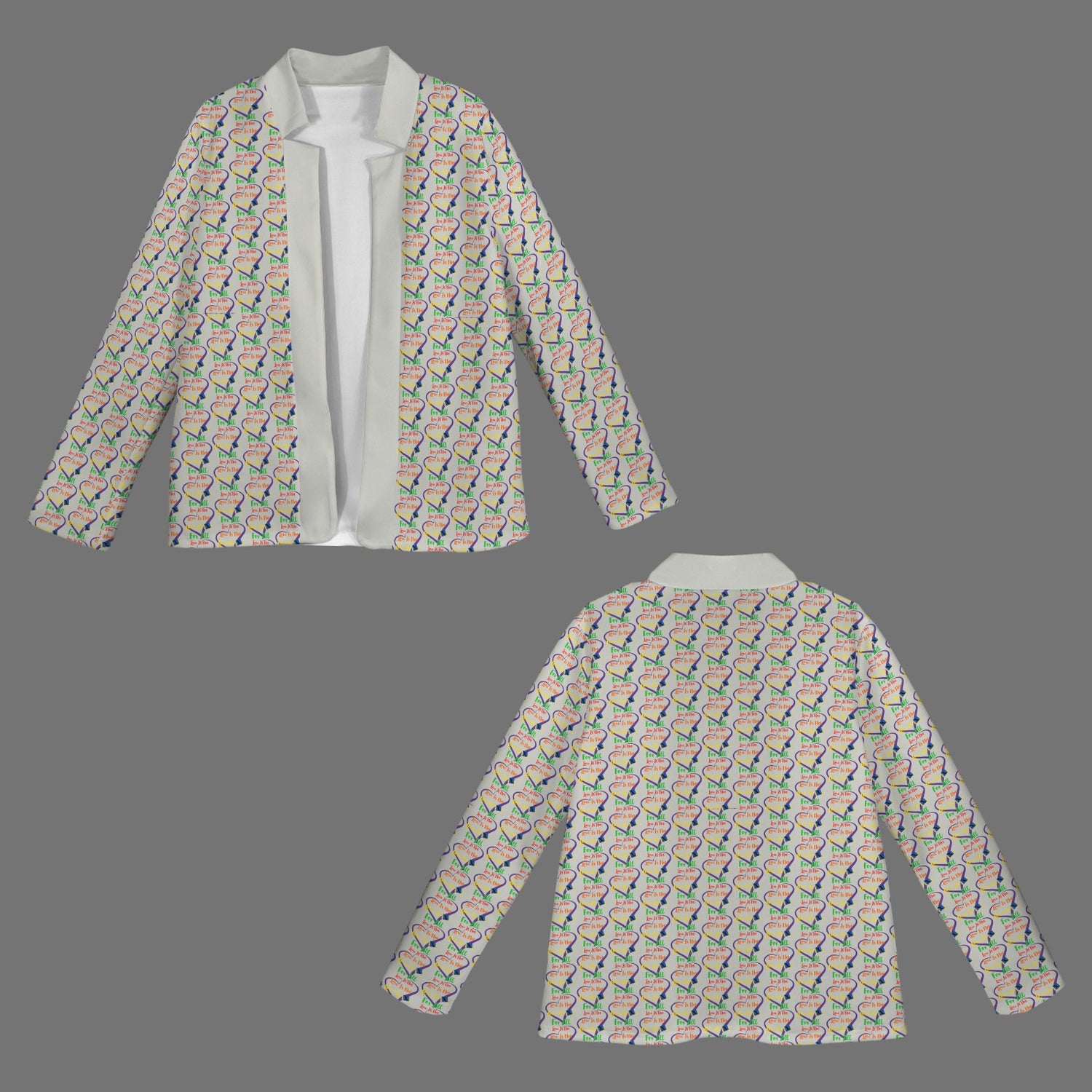 LINFA Little Hearts Silver Moon Jacket