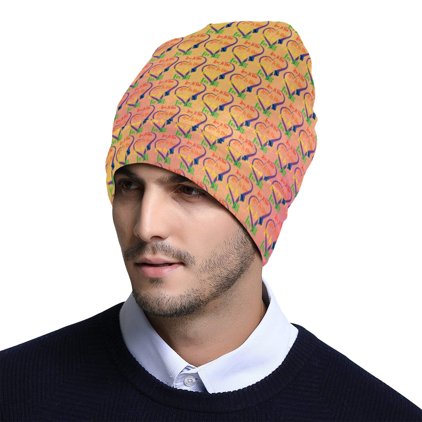 LINFA Little Hearts Sunset Beanie