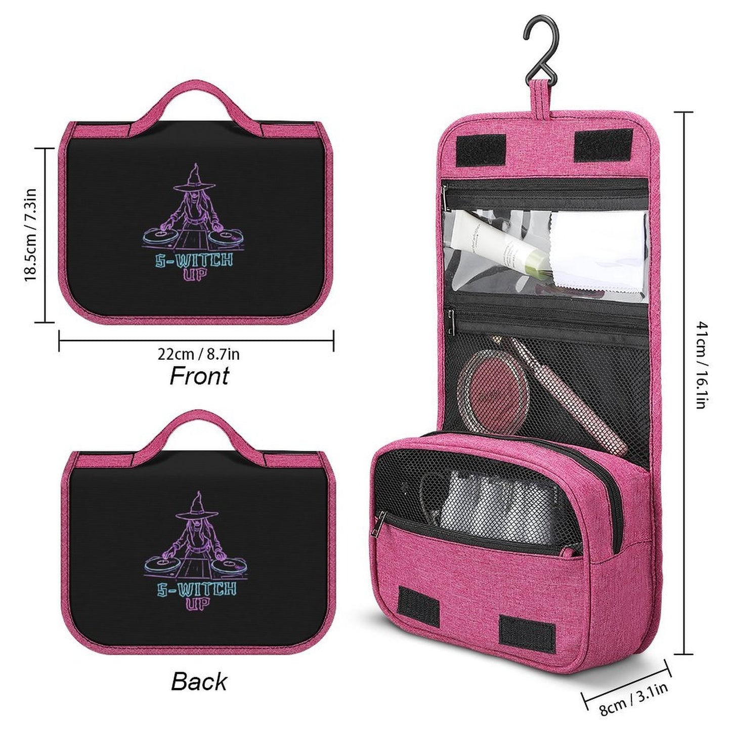 Custom Hanging Toiletry Bags