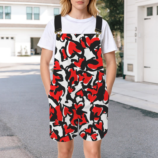 Hearts Short Romper