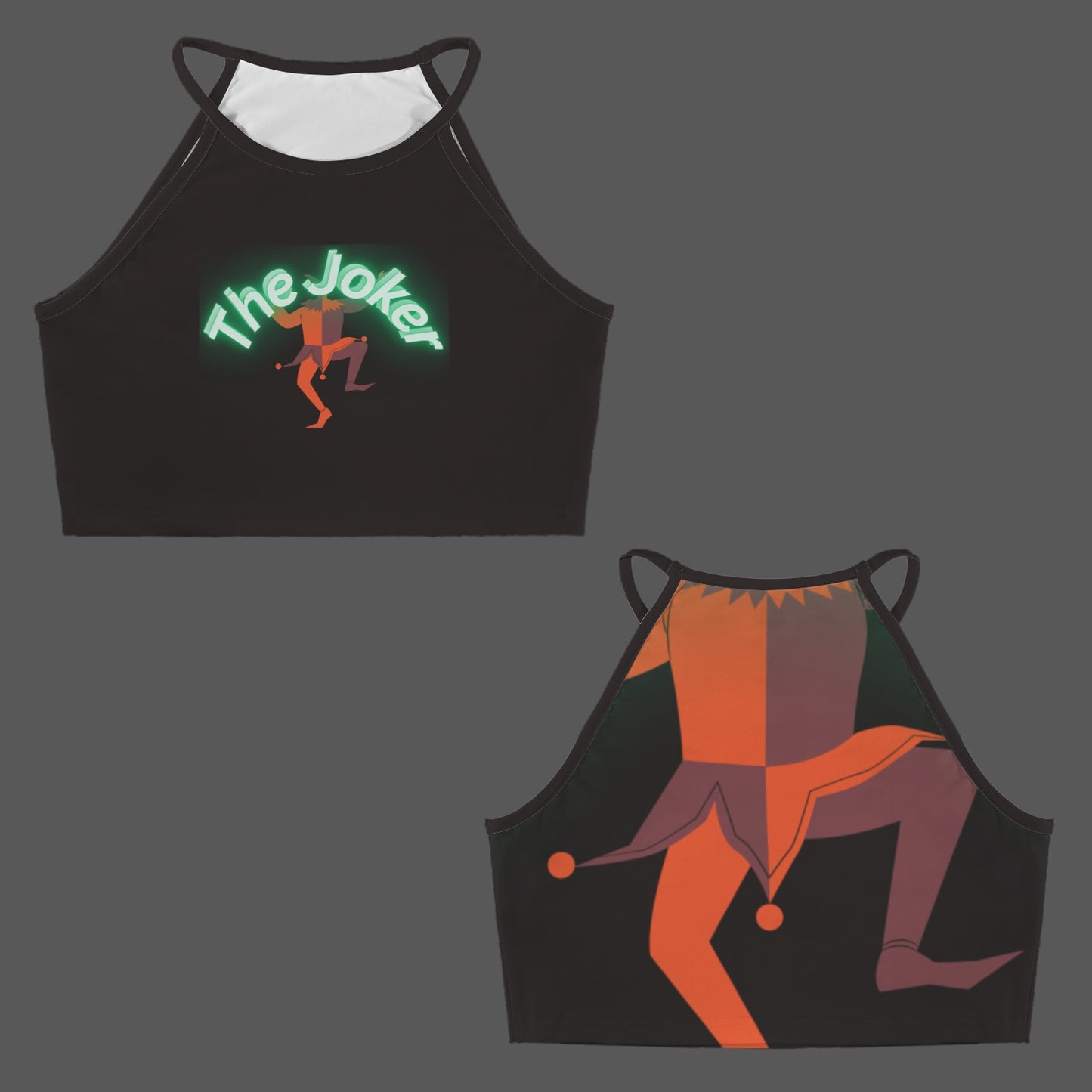 The Joker  Top Back Print