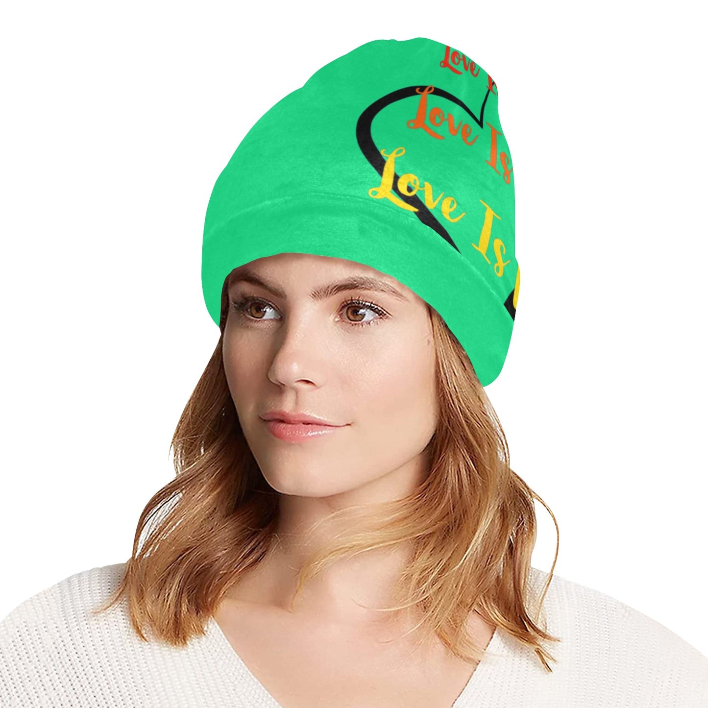 LINFA BEANIE JOKER GREEN