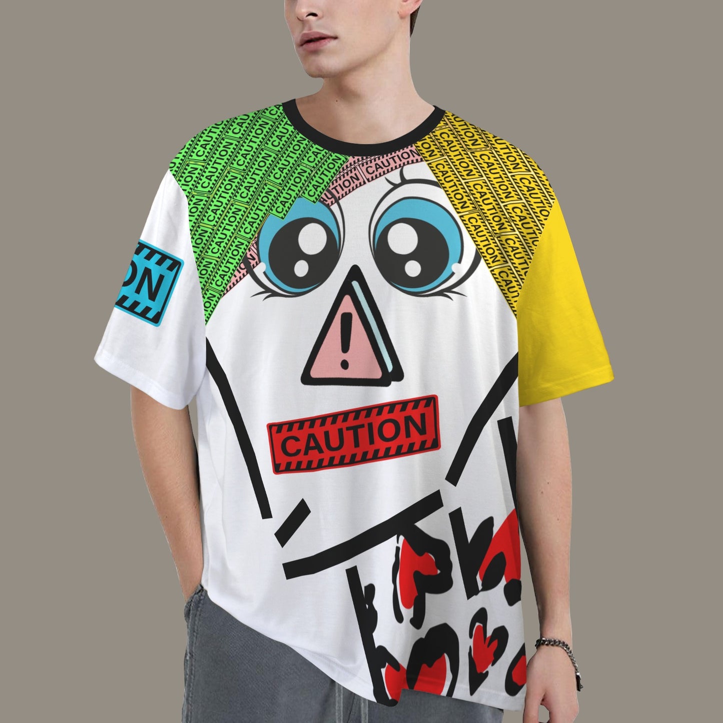 CAUTION Color Portrait Black Collar - Spiderweb