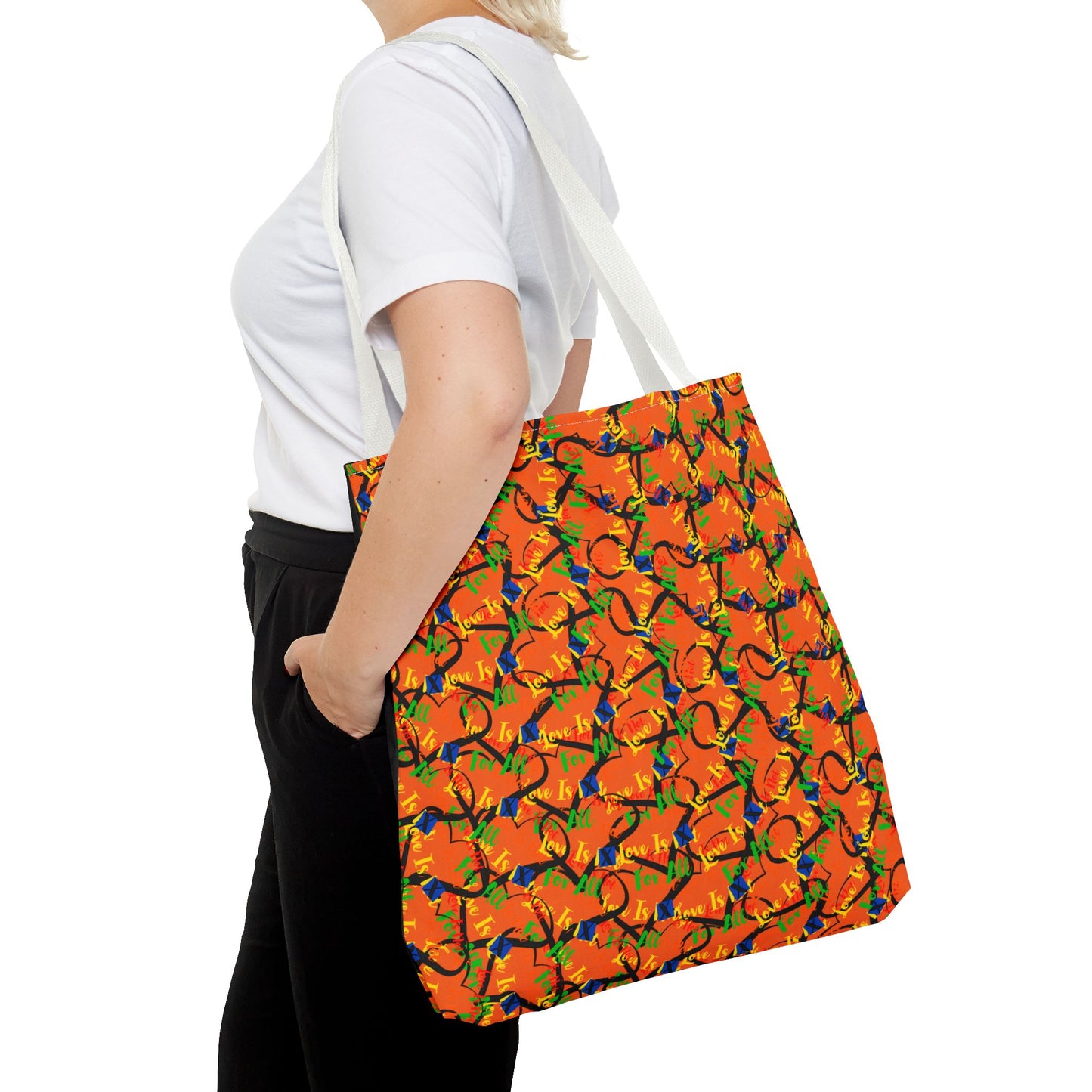 LINFA Chaos Tote Bag Orange (Made in Germany)