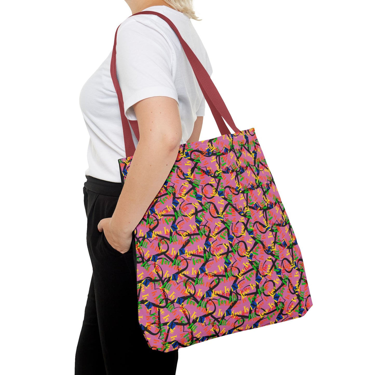 LINFA Chaos Tote Bag Pink (Made in Germany)
