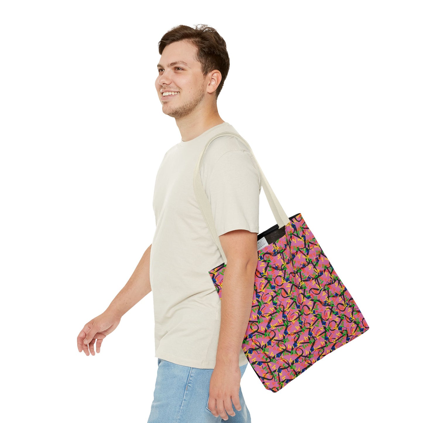 LINFA Chaos Tote Bag Pink (Made in Germany)
