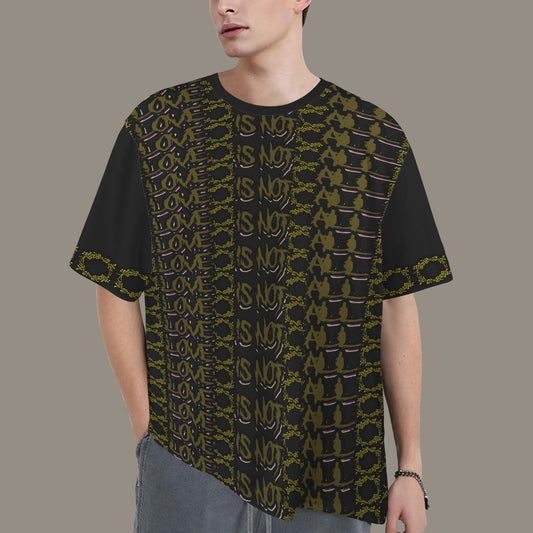LINFA T-SHIRT BROWN BLACK 2