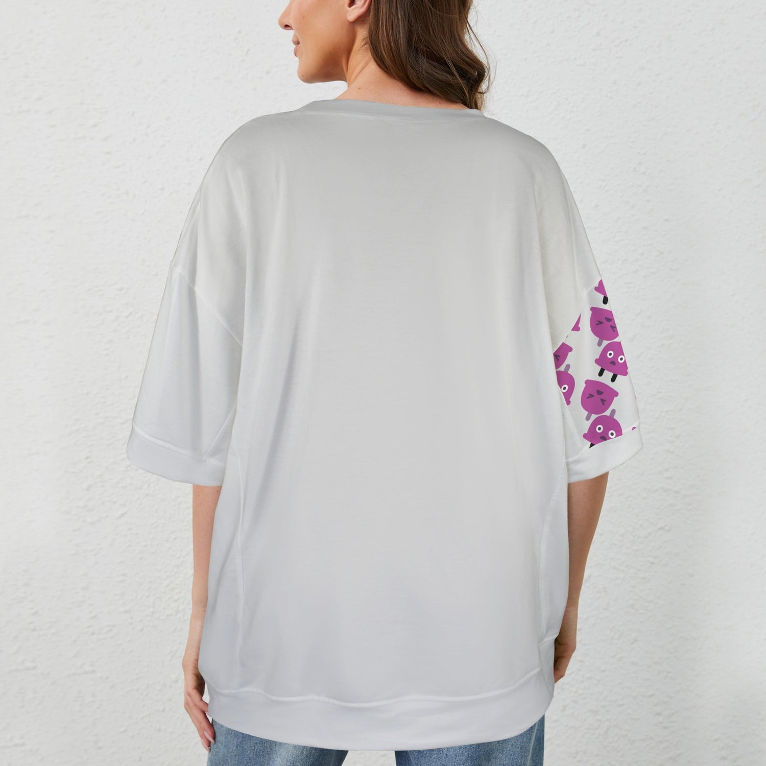 Fear Of Conncetion? Black UnderArm Hem T-Shirt