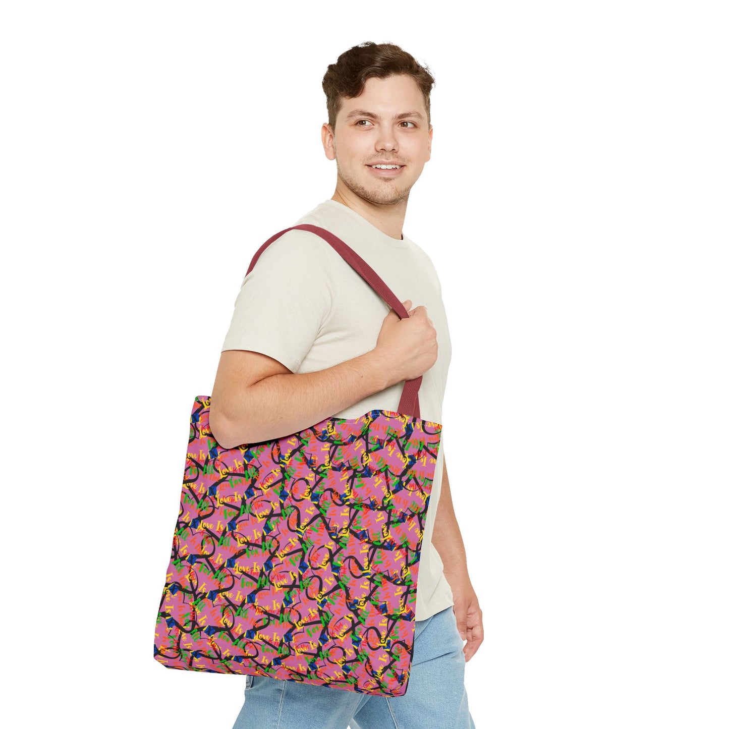 LINFA Chaos Tote Bag Pink (Made in Germany)