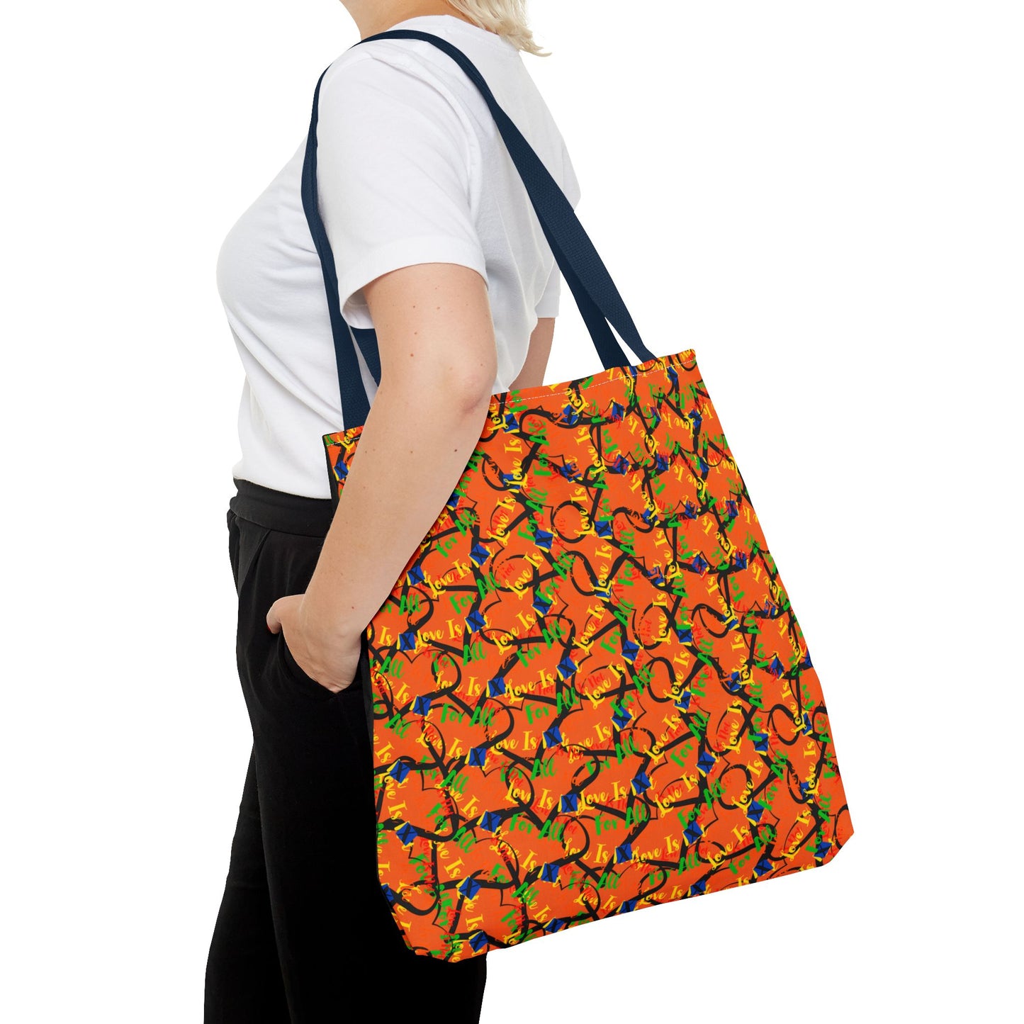 LINFA Chaos Tote Bag Orange (Made in Germany)