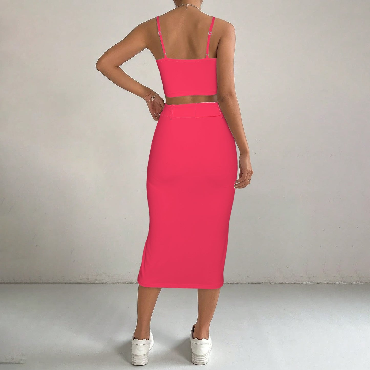 LINFA TOP SKIRT PINK