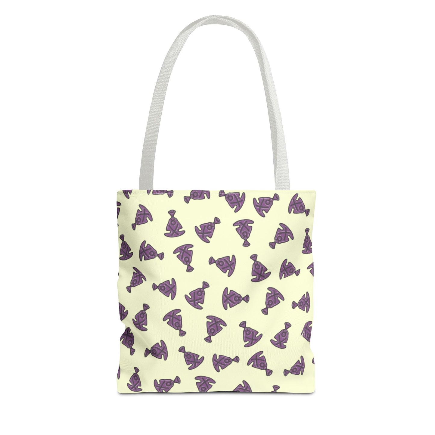 Buddha Tilt Tote Bag Pale Yellow