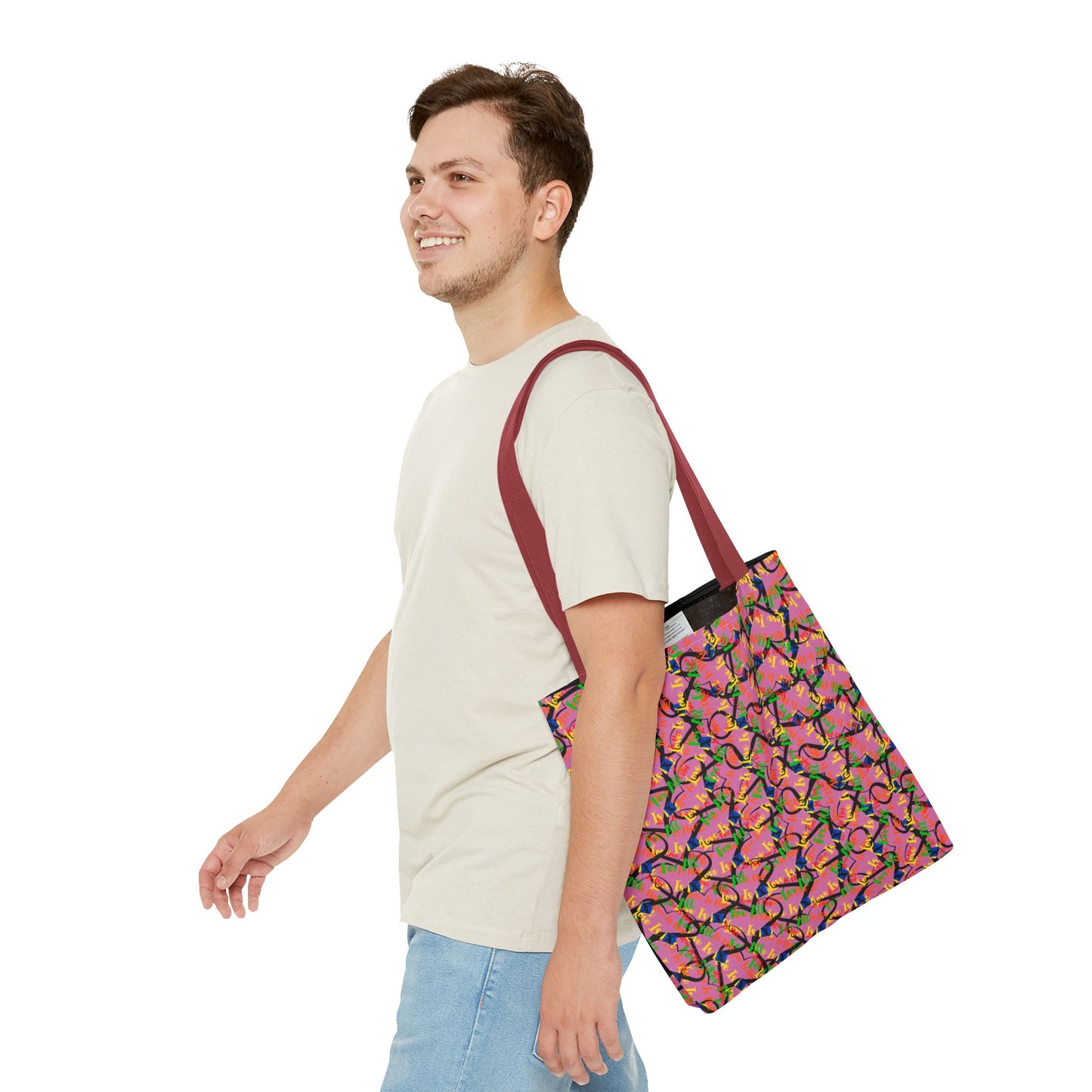 LINFA Chaos Tote Bag Pink (Made in Germany)