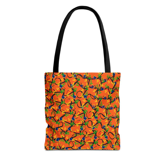 LINFA Chaos Tote Bag Orange (Made in Germany)