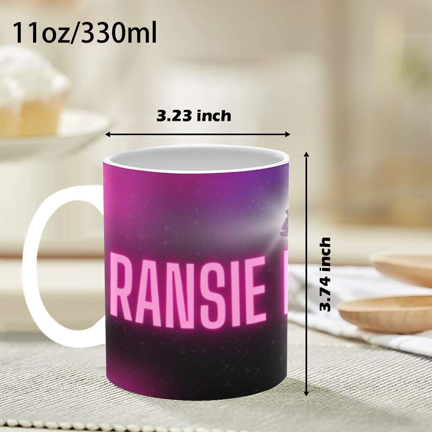 Ransie in Neverland Mug (11OZ)(Made In AUS)