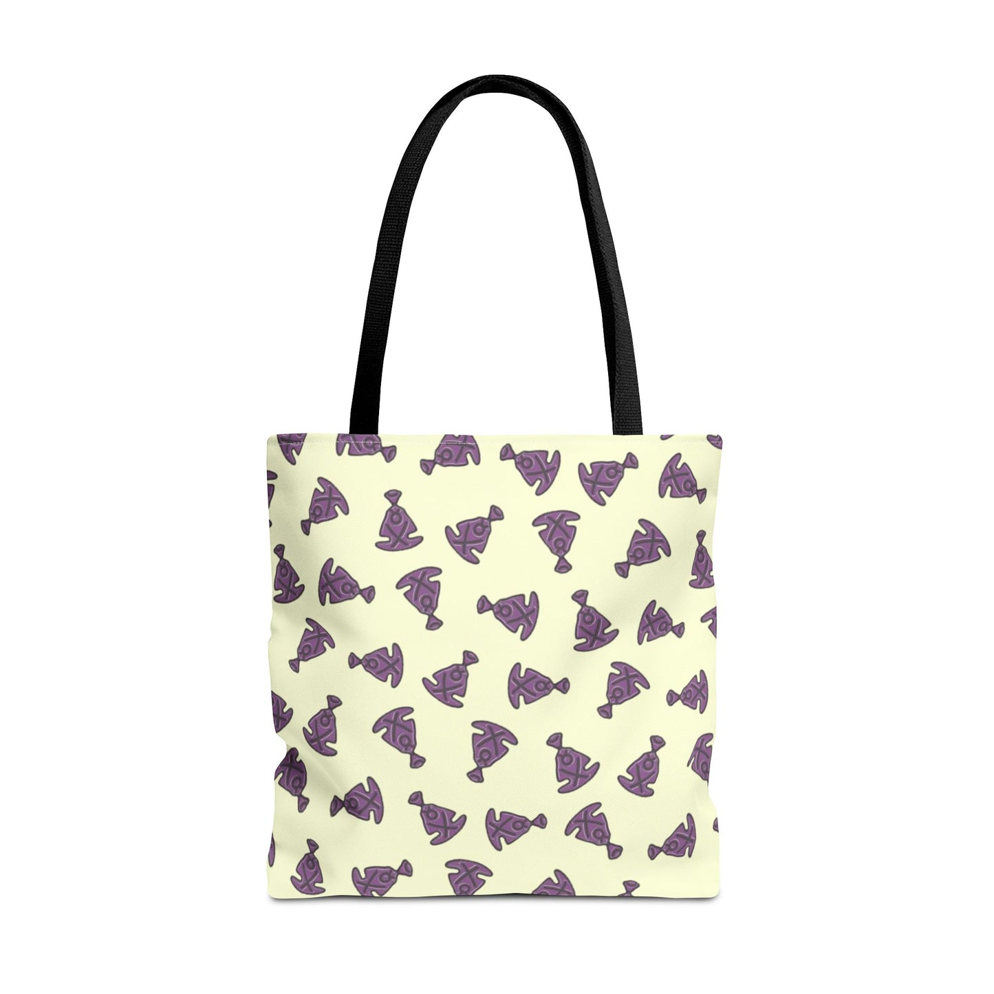 Buddha Tilt Tote Bag Pale Yellow