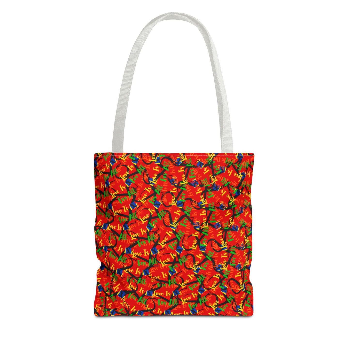 LINFA Chaos In The Heart Tote Bag Red (Made in Germany)